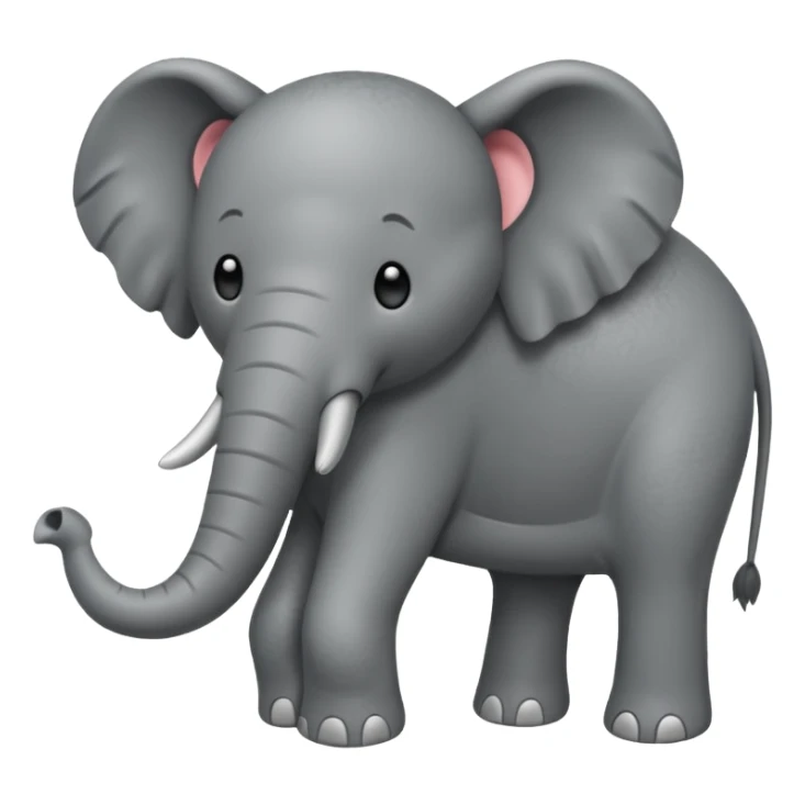 pata de elefante encadenada, solo pata sticker