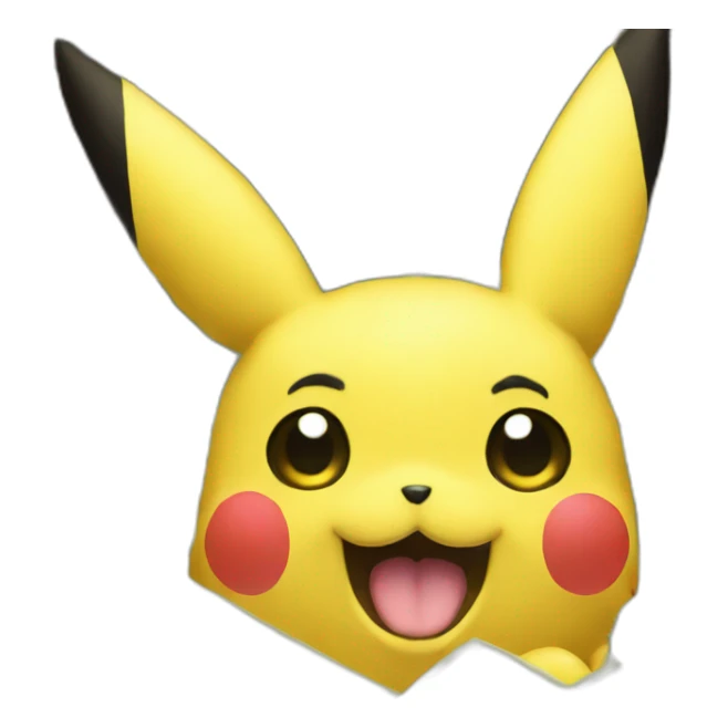 pikachu face with dollar signs instead of eyes counting money sticker