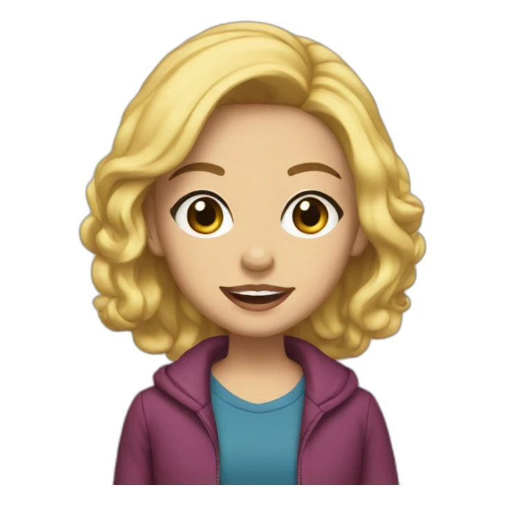 max from 2 broke girl sticker