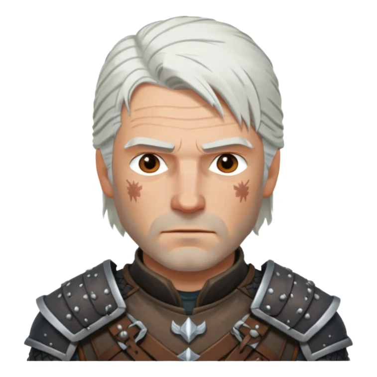Geralt-of-Rivia from the movie  sticker