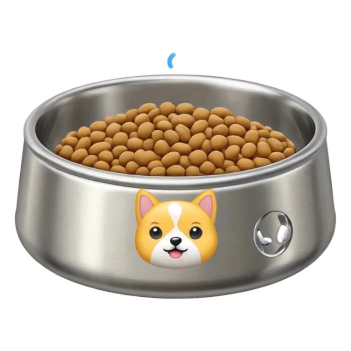 food bowl for pet sticker