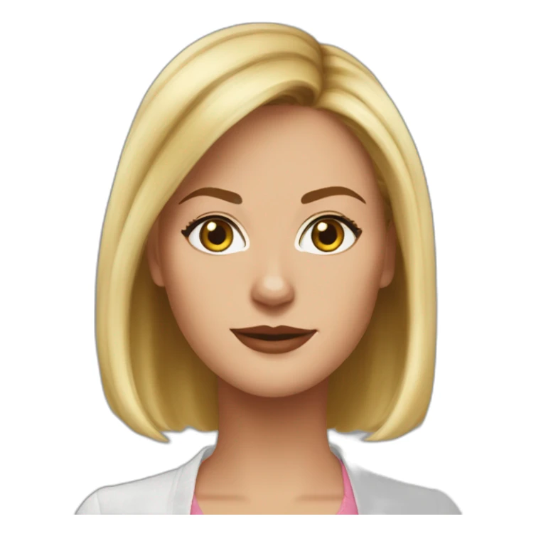 Margo Robbie wolf of Wall Street sticker