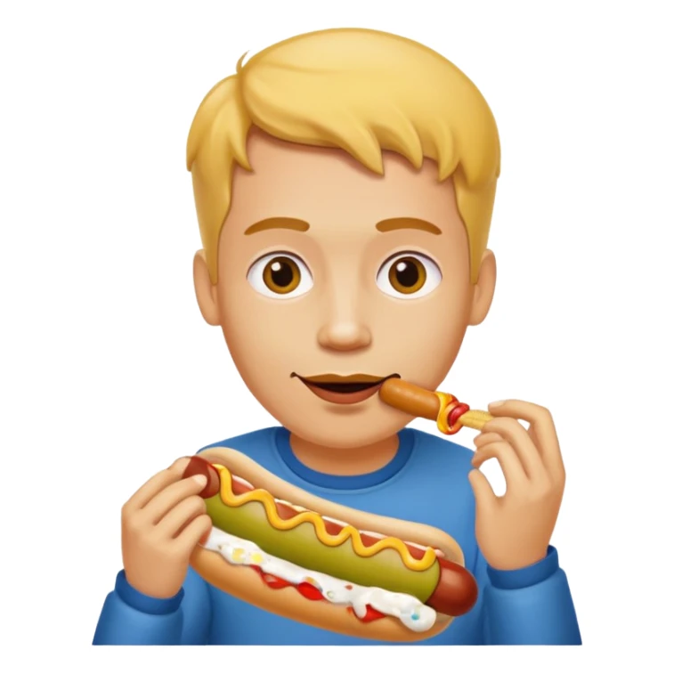 hitler eating a hotdog sticker