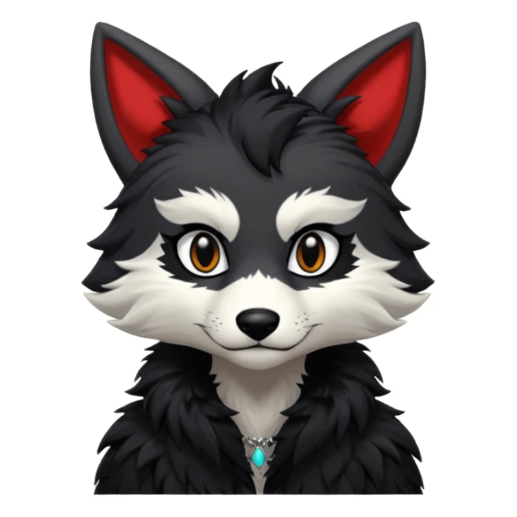 Edgy anthro furry by Falvie, LiLaiRa, griffsnuff, AngieWolf sticker
