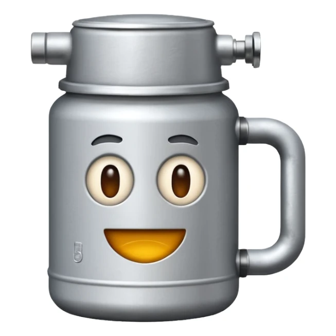 un termo con un mate blanco que diga "Stanley" en ambos  sticker