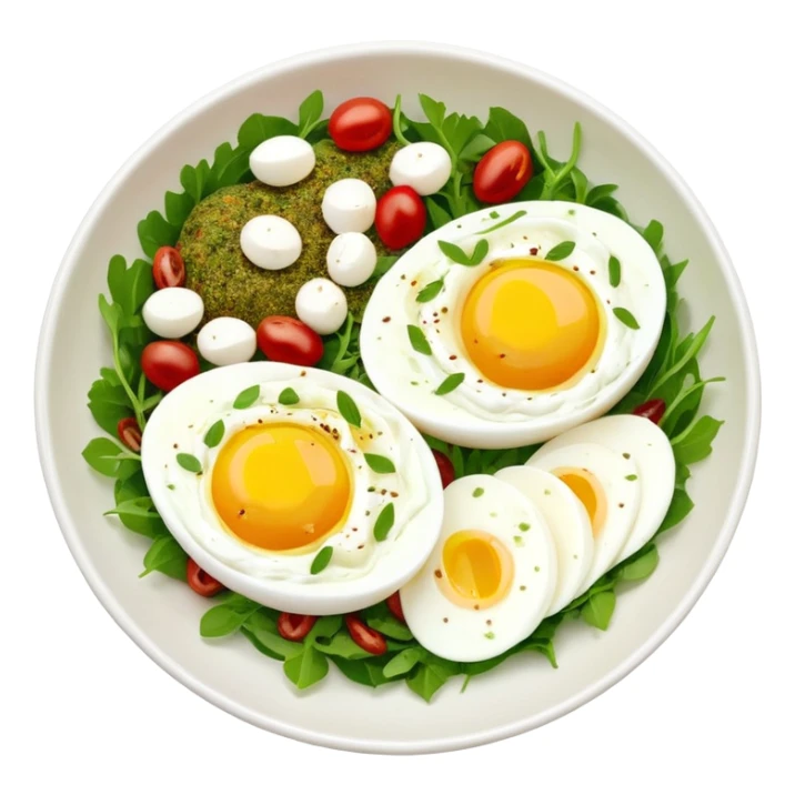 Egg, Labneh and Sumac Salad Bowls
 sticker