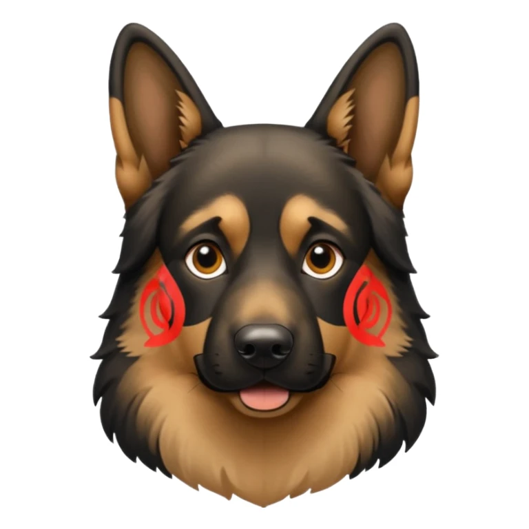 German shepard sticker