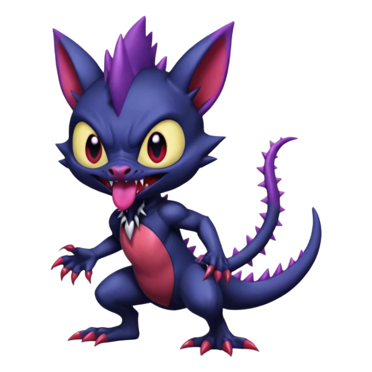 Venom-Stitch-Sneasel-fusion, full body sticker