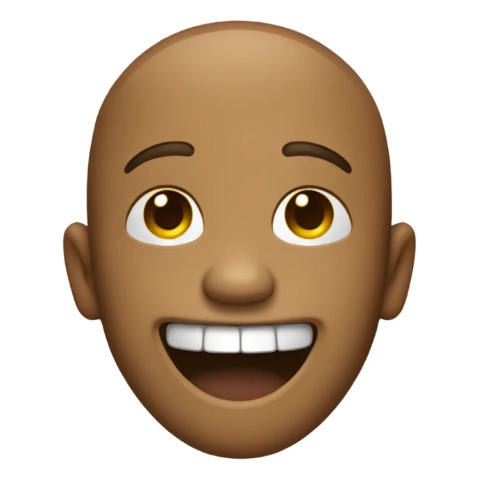 Laughing with hand in other hand  sticker