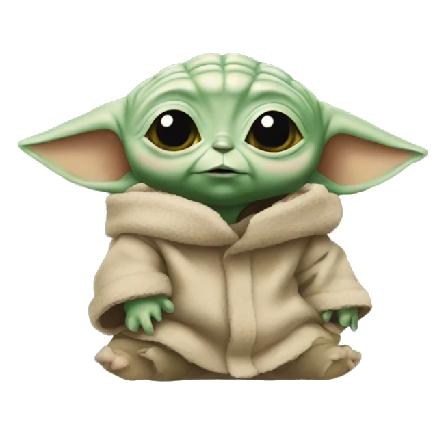 Baby yoda  sticker