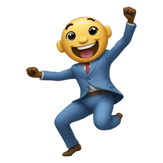 Un puerquito bailando sticker