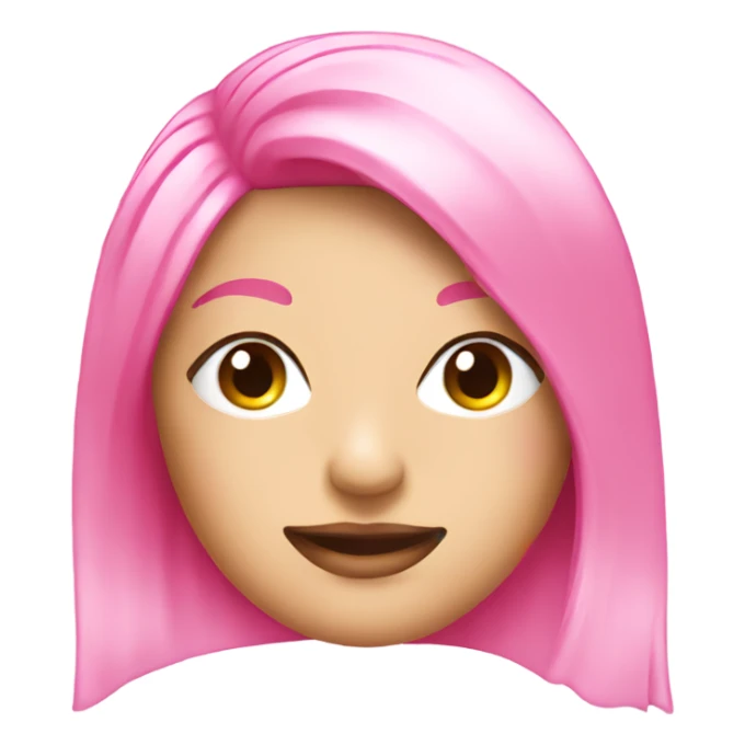 Pink hair mask produits  sticker