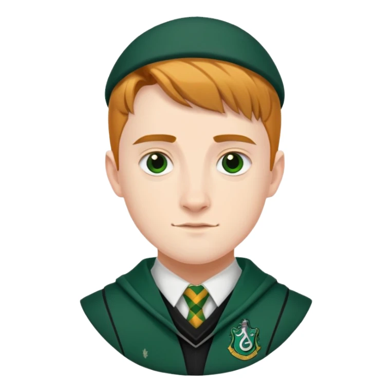Jamie yeates is Marcus Flint in harry potter, wear hogwarts slytherin uniform sticker
