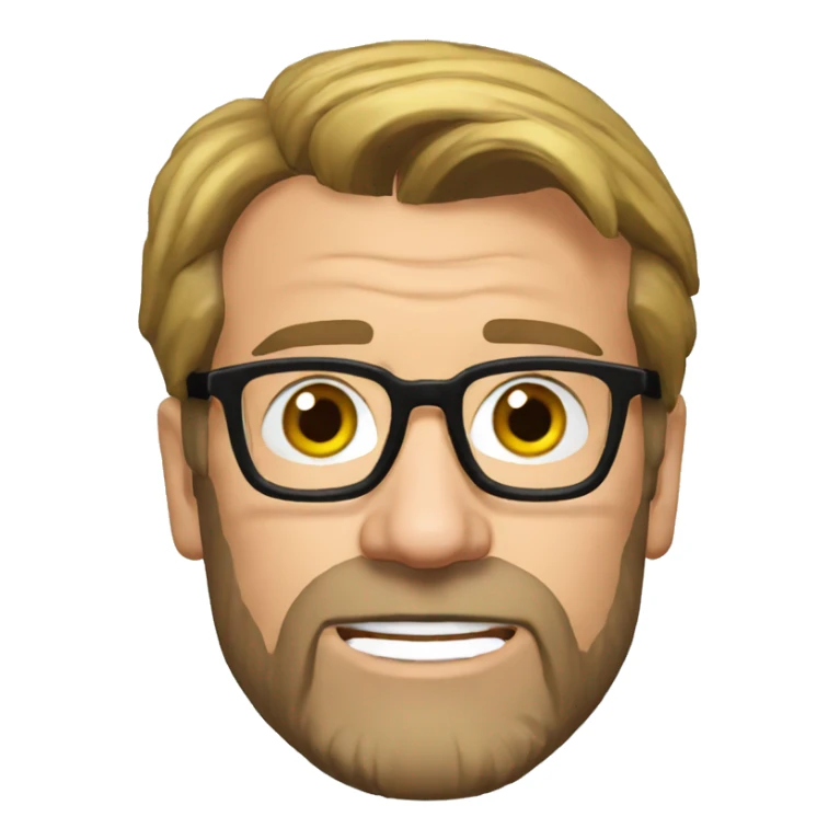 Jurgen Klopp dizzy emoji sticker
