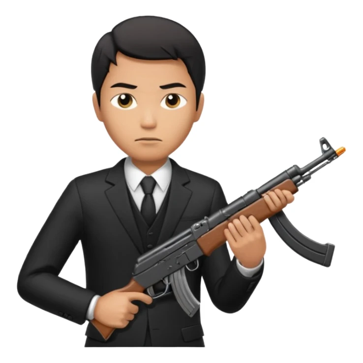 Yakuza Gang con ak47 sticker