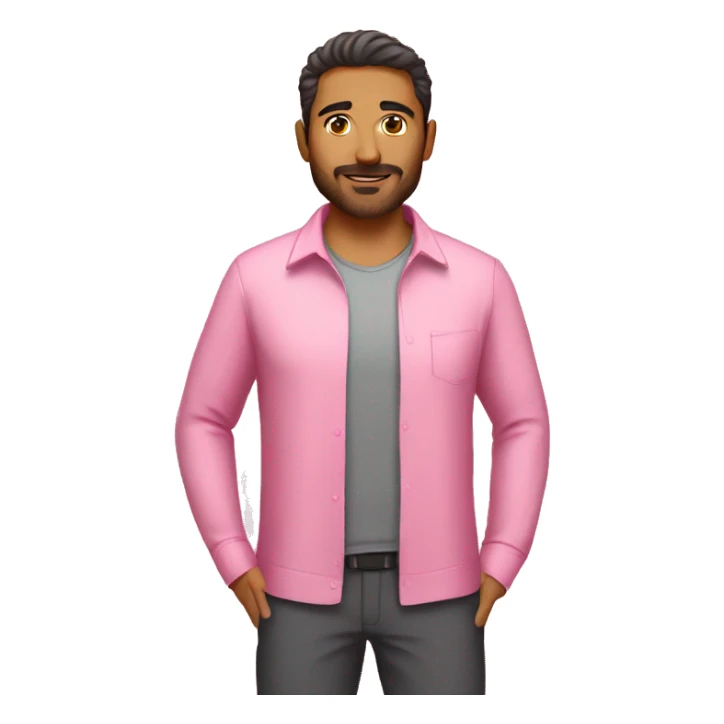 agile coach from liban with pink shirt sticker