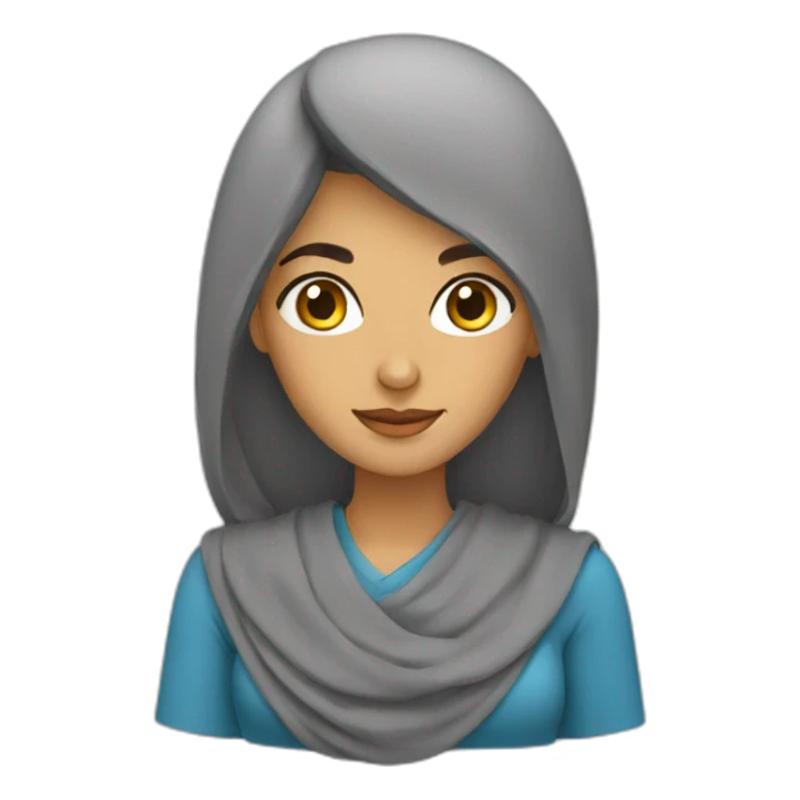 Persian woman  sticker