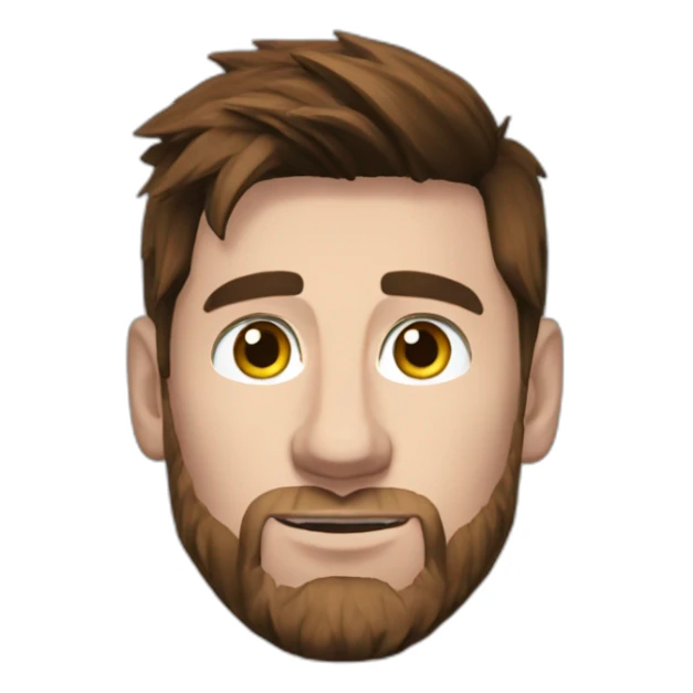 messi musculoso sticker