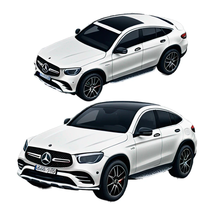 mercedes benz glc 53 coupe  sticker