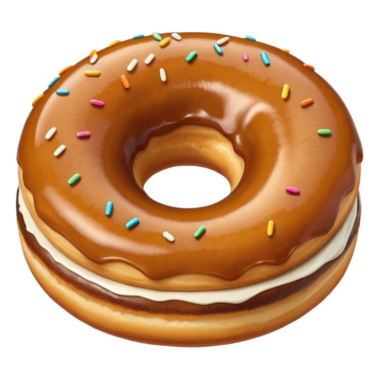 donut no icing sticker