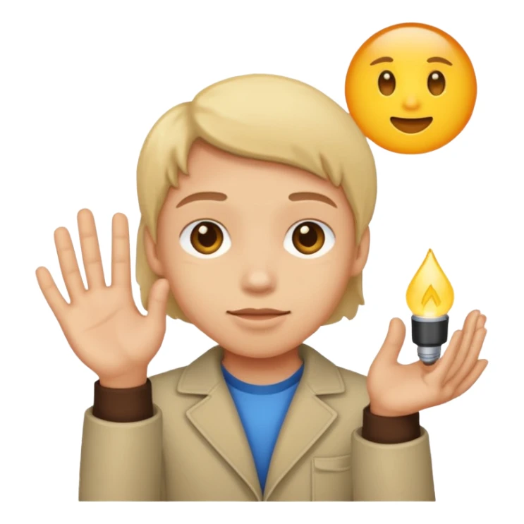 Un emocionante con una nueve milímetro sticker