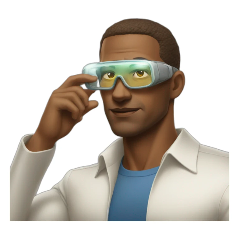 Vision from Marvel sticker