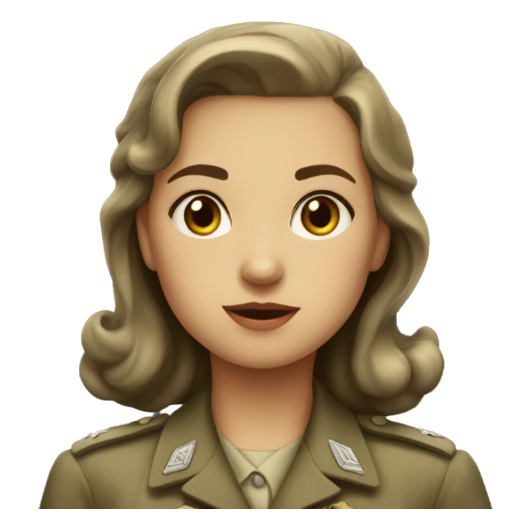 Wwii girl sticker