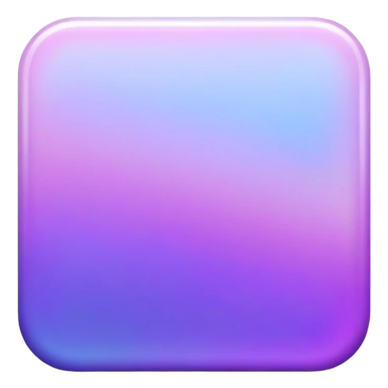Iridescent pastel purple-violet-indigo-gradient formal elegant sophisticated cultured neat pretty beautiful nifty app icon sticker
