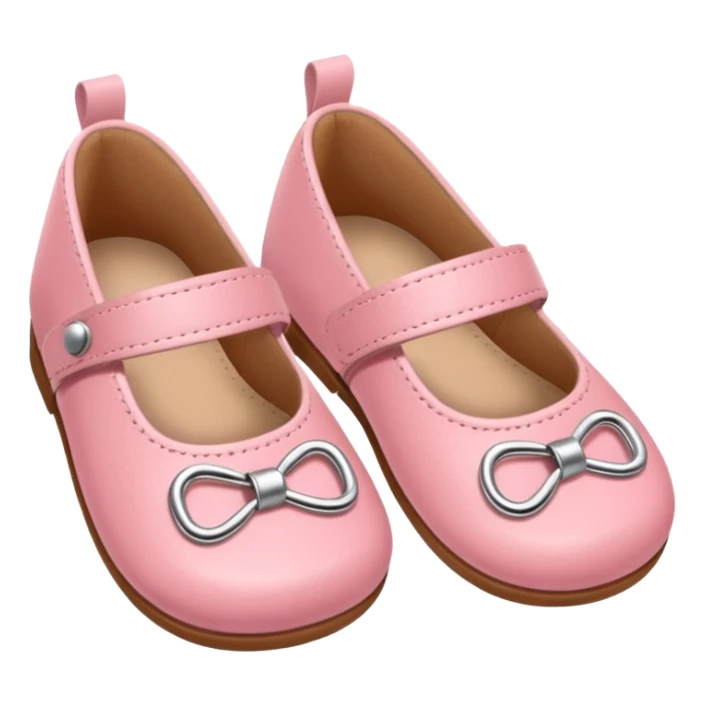 Pink baby shoes  sticker