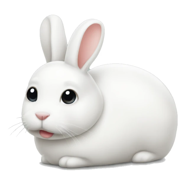 White bun sticker