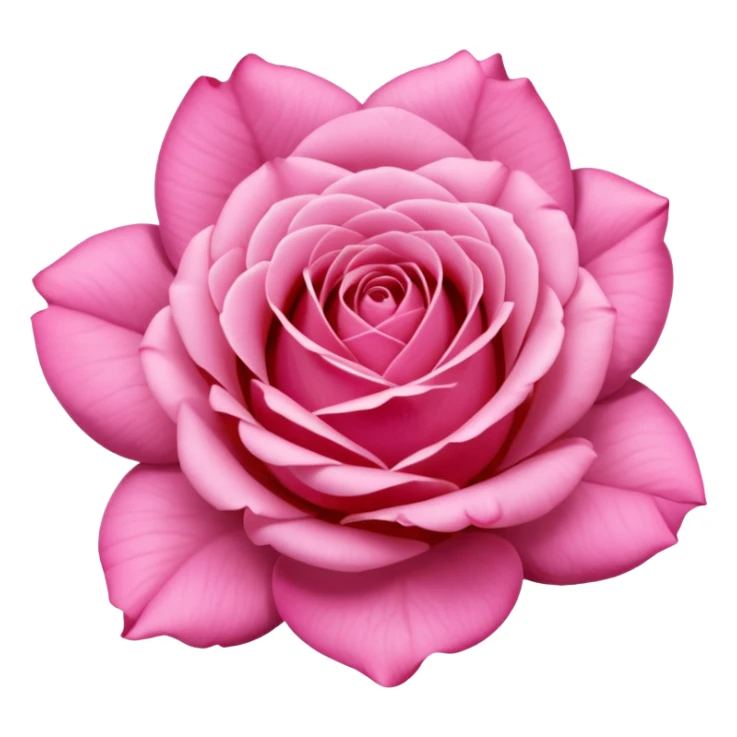 “A Polaroid photo of a pink rose  sticker