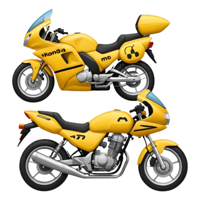 Faça um emoji da logo da asa da Honda Moto sticker
