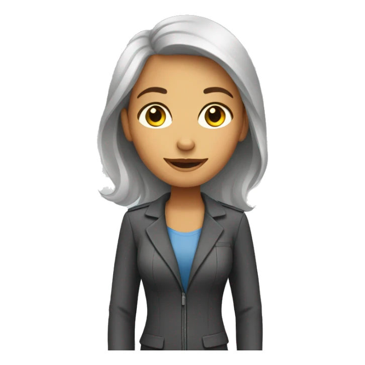 Women in airport check-in sticker