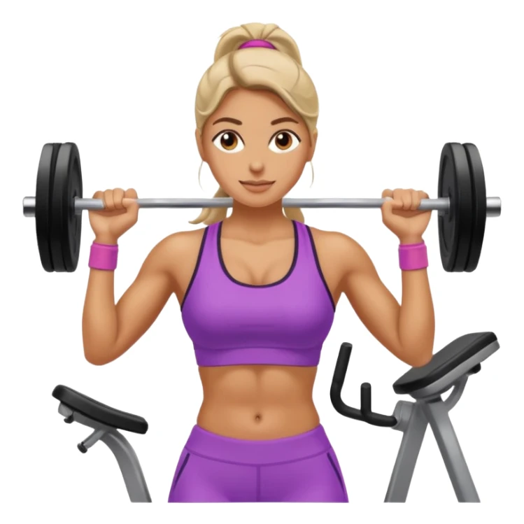 Gym for women  sticker