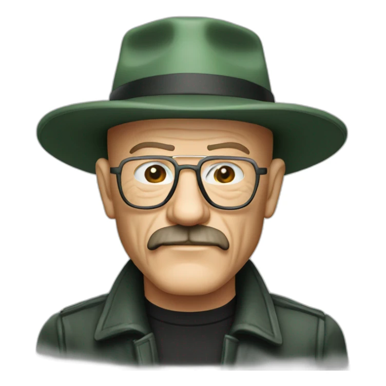 Heisenberg aux fines herbes sticker