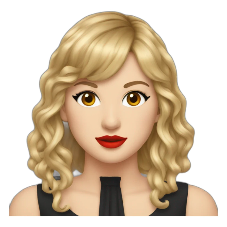 Red Taylor swift sticker