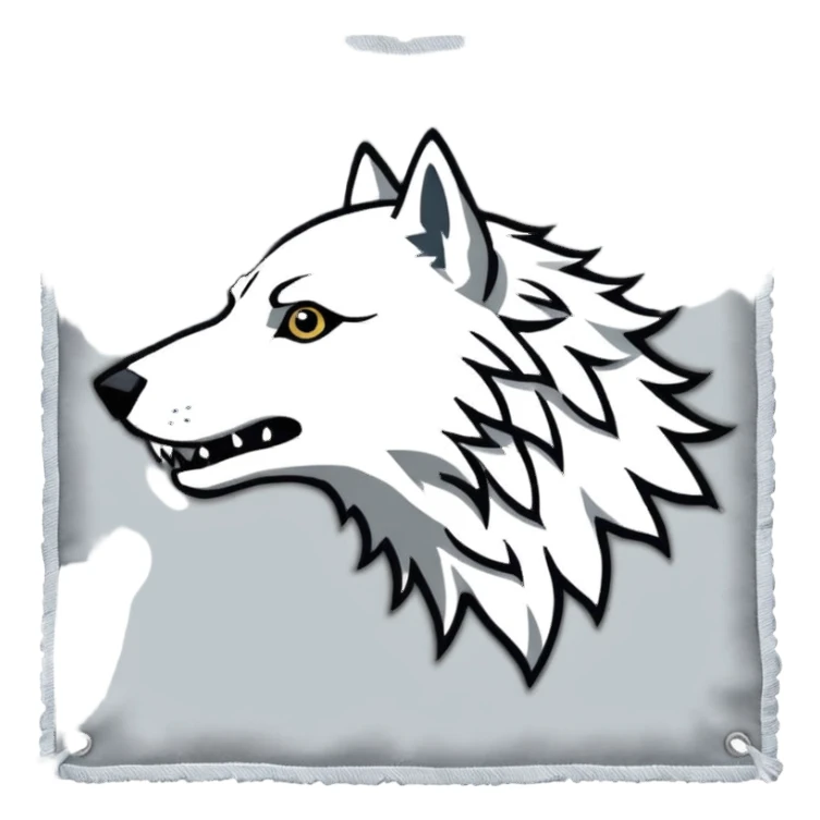 Game of thrones house of stark banner emoji sticker