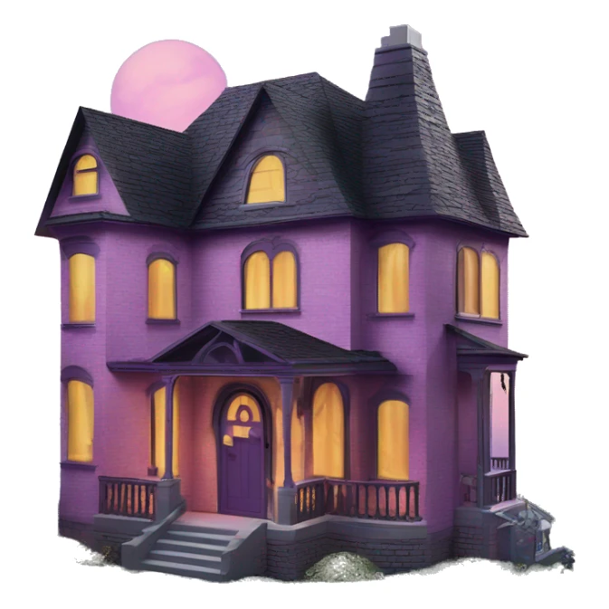 Barbie’s and Batman’s 6 story tall haunted dream house sticker