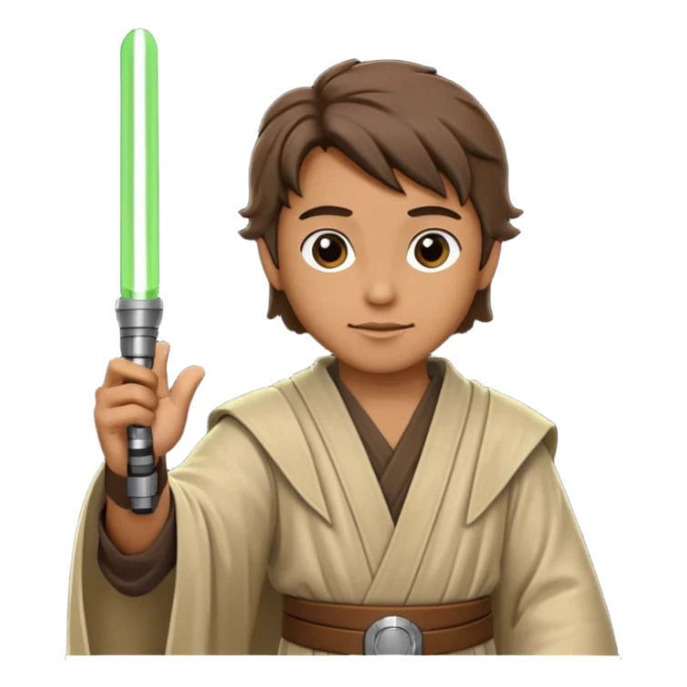 Jedi mind trick where a jedi is waving his hand sticker