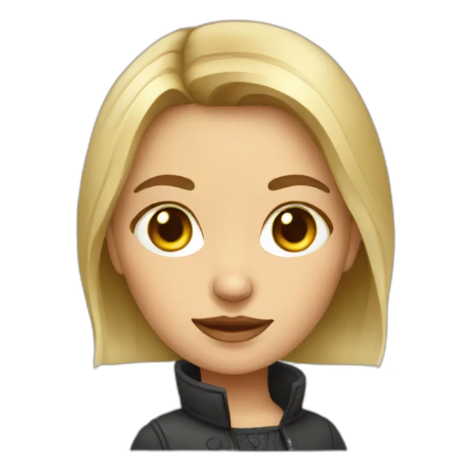 russian artist female sticker