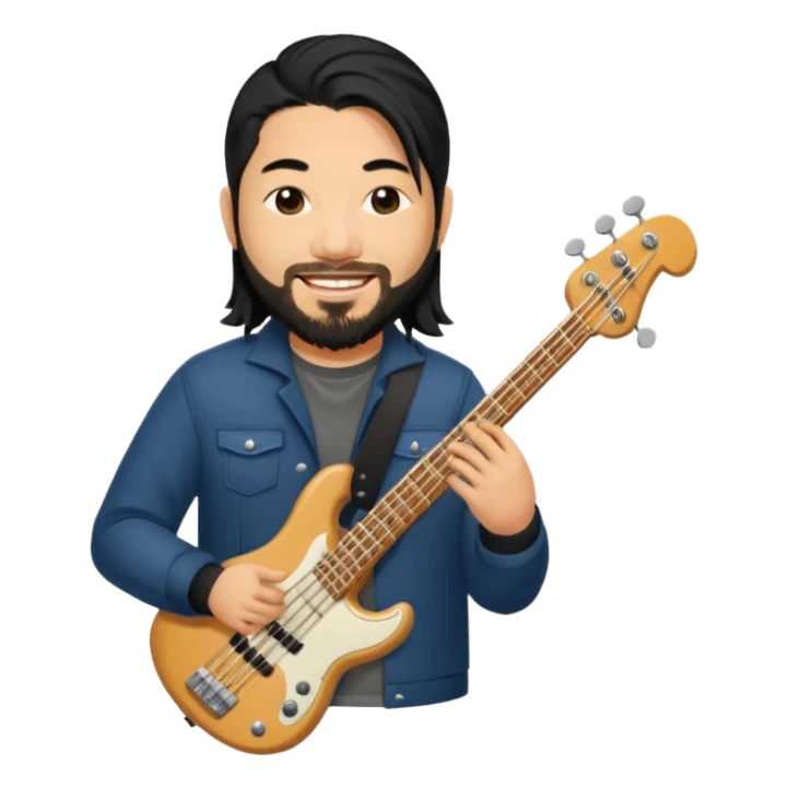 Chi Cheng (1970-2013) bassist of Deftones sticker