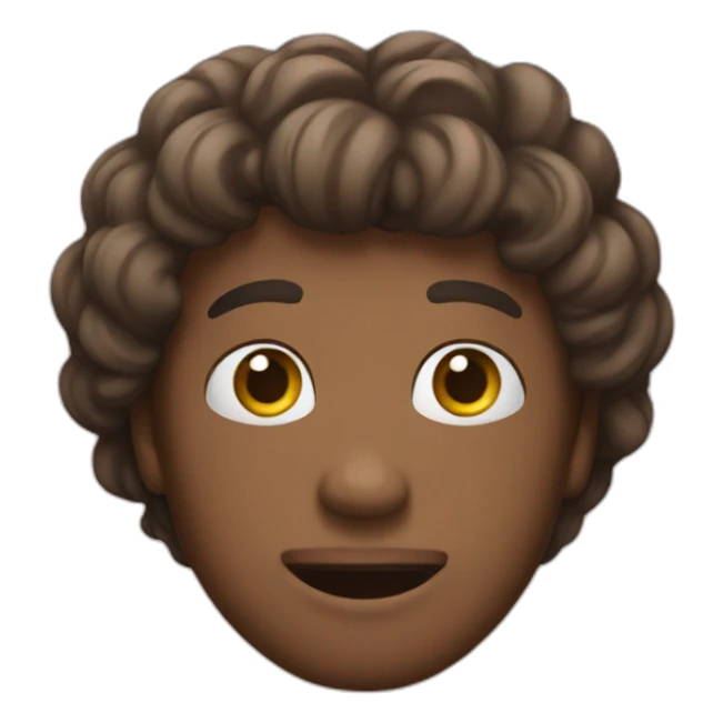 Emoji too much ego sticker