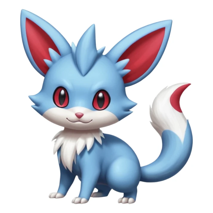 Sneasel-Weavile-Minccino-Furret-fusion sticker