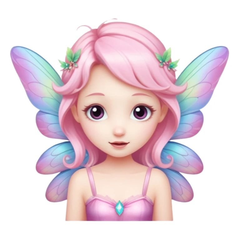 little pink fairy sticker