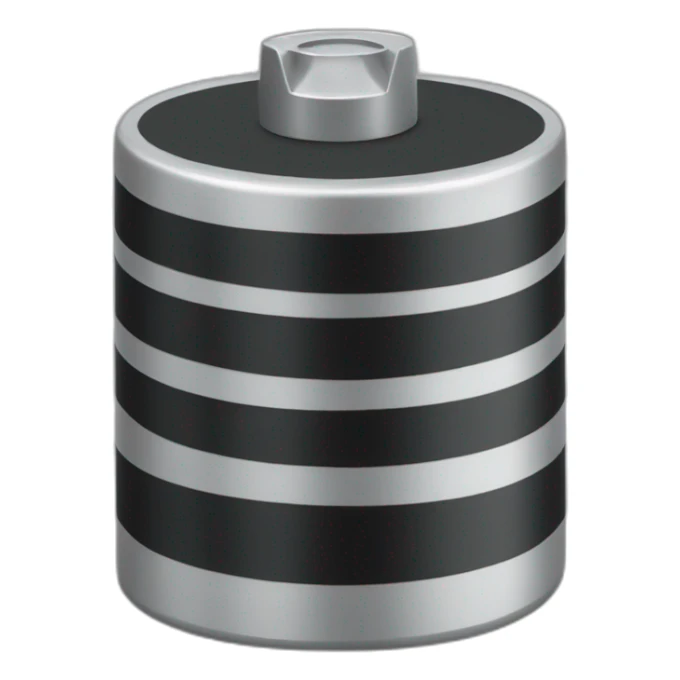 Batterie externe fondu sticker