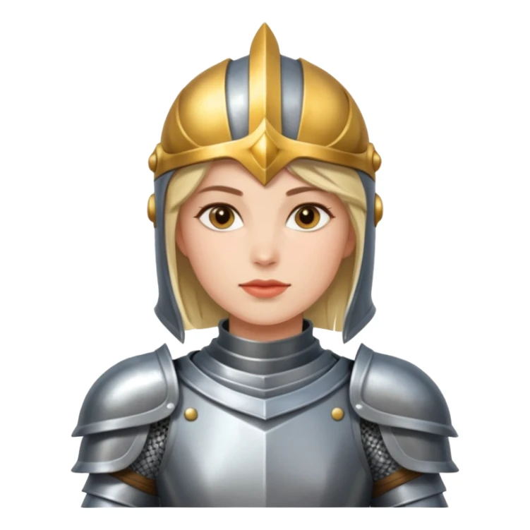 women knight sticker