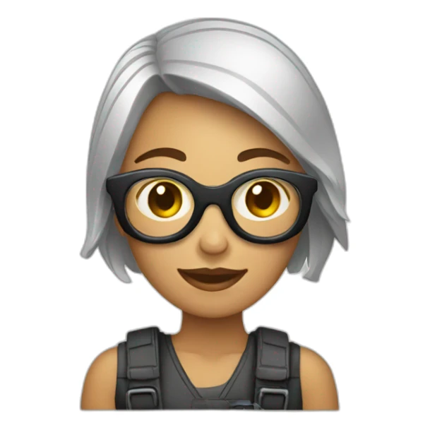 Photographer woman sticker