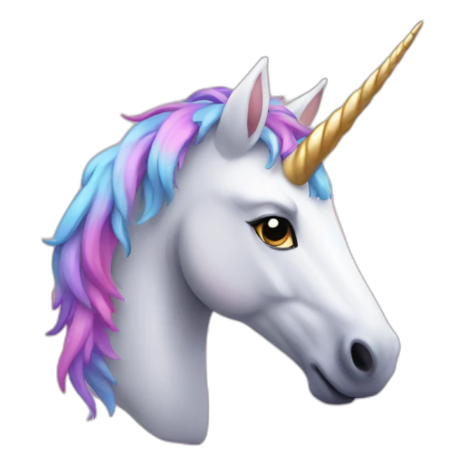 unicorn colorful2 sticker