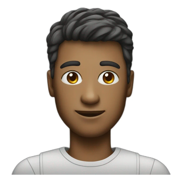 A person creating an ai emoji on his iPhone sticker
