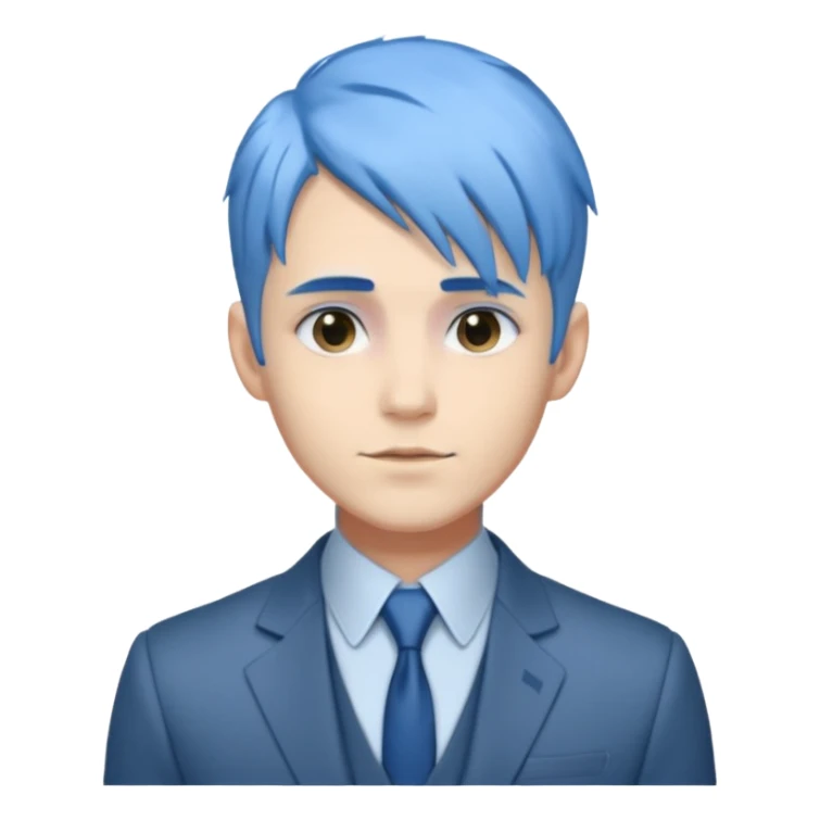 ethereal-pastel-transparent-translucent-gorgeous-spectral-dark-greyish-blue-whitish-gloomy-man-with-blue-hair-with-a-beautiful-grey-suit sticker
